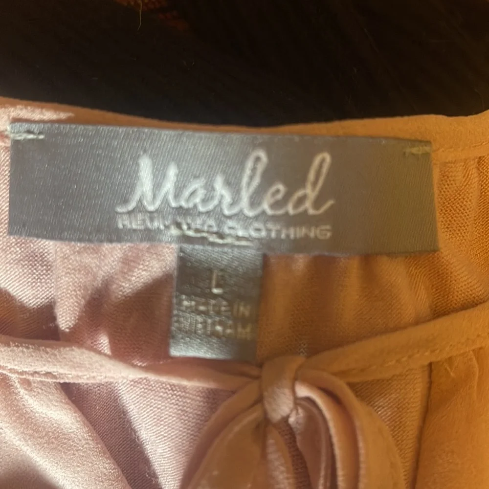 Long sleeve pink blouse - Picture 7 of 12